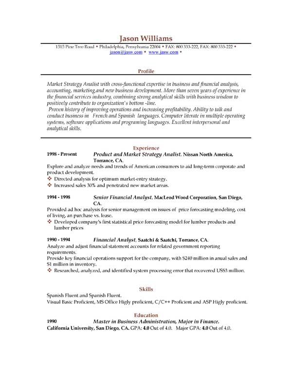 Download Resume Formats Pdf Templates