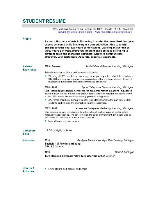 nursing resume new graduate student search results