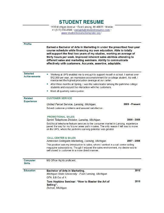 resume college graduate resume format download pdf