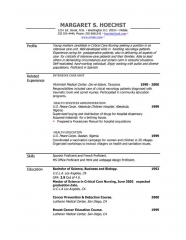 examples-of-resume-formats